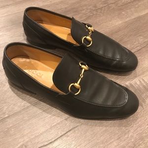 Gucci black Jordaan loafers. Men’s 9.5 (Euro 8)